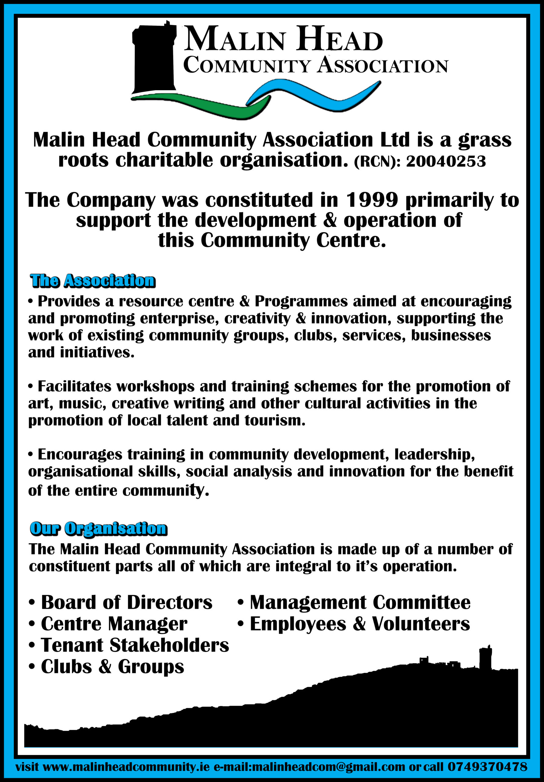 malin Head Community Association - Who We Are - Management Structure